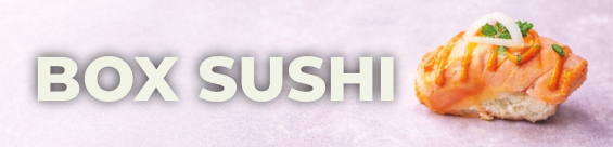 Menu box sushis artisanaux à emporter préparés chez Tokia, bar à sushis à Ruoms en Ardèche